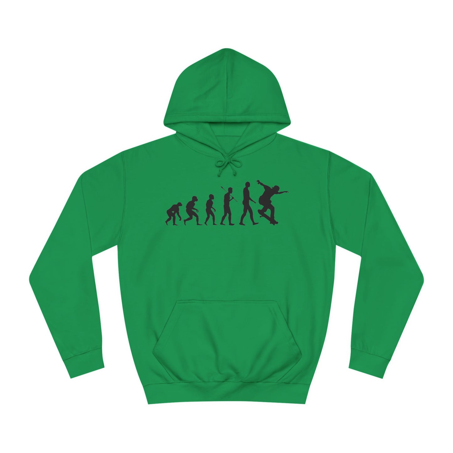 Evolution of Skateboarding Hoodie Stylish Graphic Pullover Unisex Skate Culture