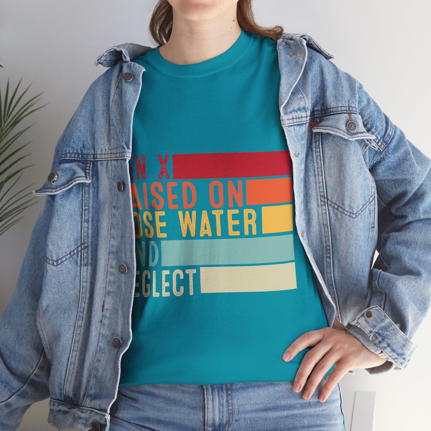 GEN X Raised On Hose Water & Neglect Tshirt Unisex Heavy Cotton