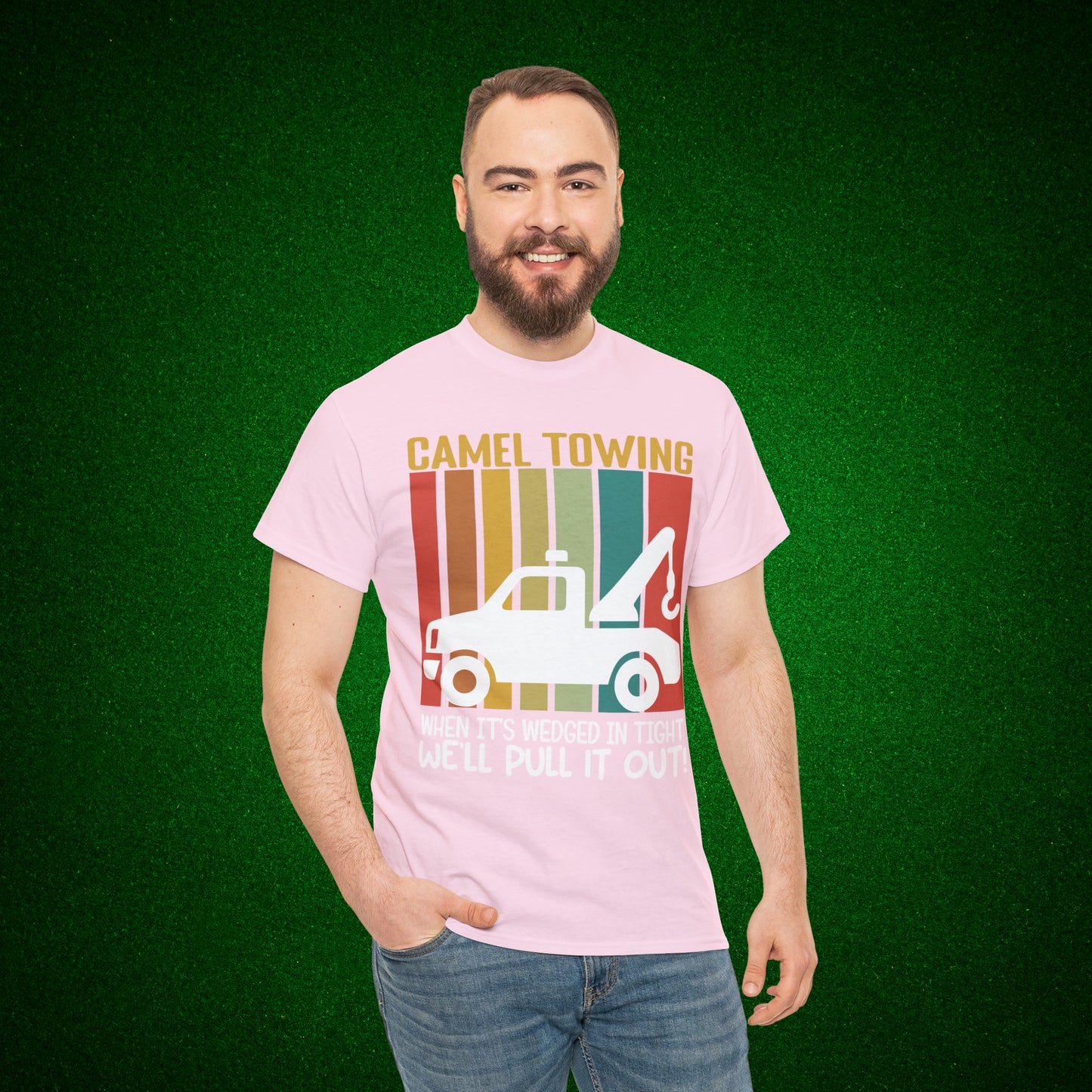 Camel Towing When its wedged in tight we'll pull it out T-Shirt
