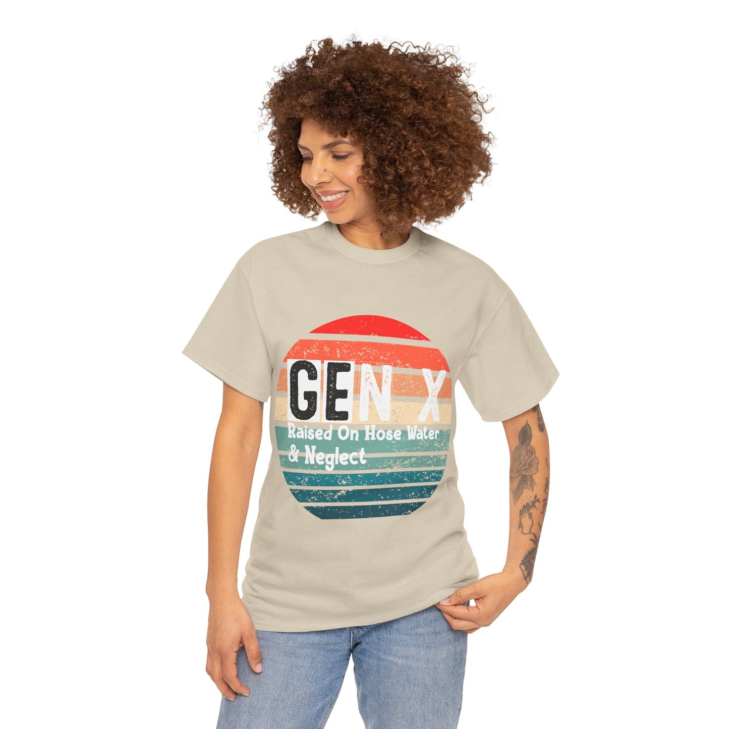 GEN X Raised On Hose Water & Neglect Tshirt Unisex Heavy Cotton