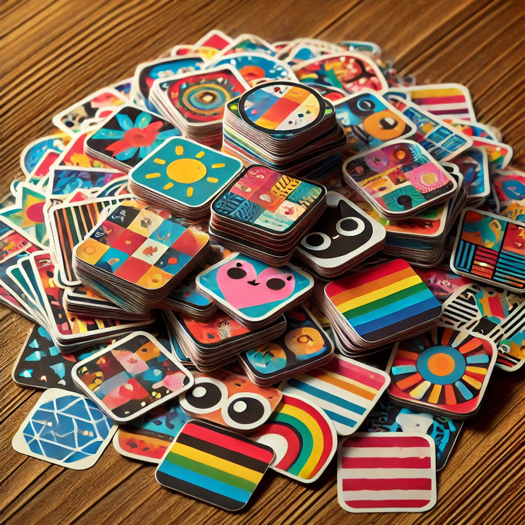 12 x 2" Custom Vinyl Decals - Make Your Own Personalized Decal - Car/ Window/ Laptop/ Bottle/ Glassware/ Wedding/ Business - Any Text/ Image/ Logo