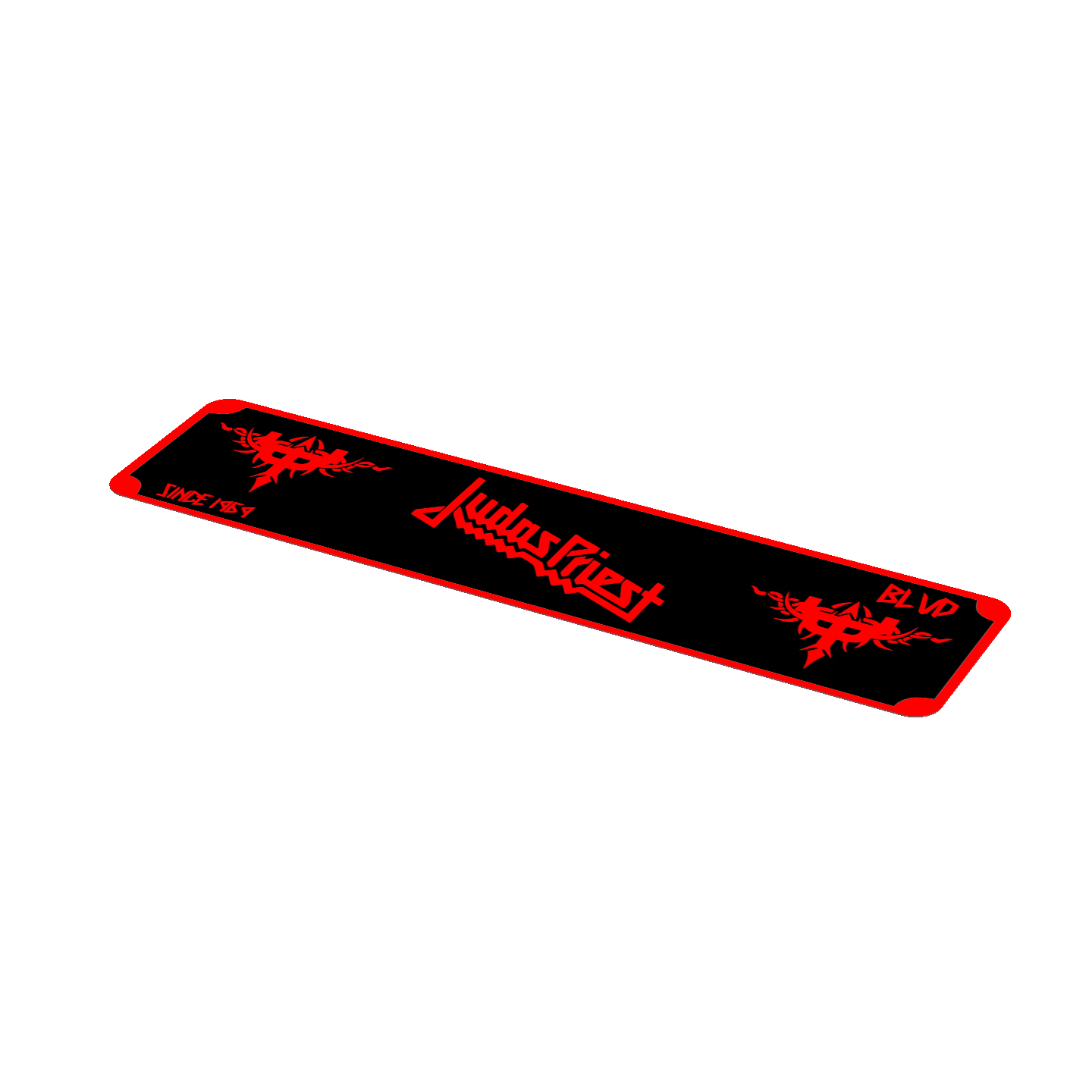 Judas Priest Street Sign 6" X 24" Man Cave Indoor/Outdoor Rock Girls Girls Girls