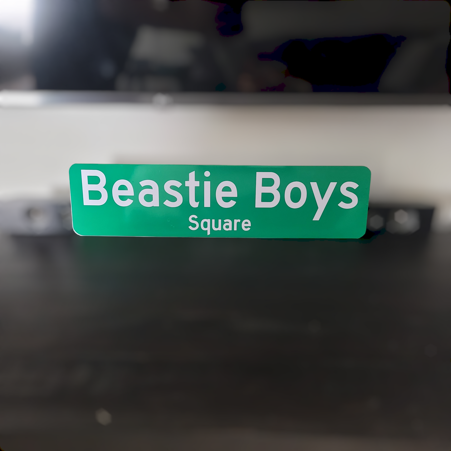 Beastie Boys Square Street Sign 6" X 24" Man Cave Indoor/Outdoor Rock/Hip Hop Ad-Rock MCA Mike D