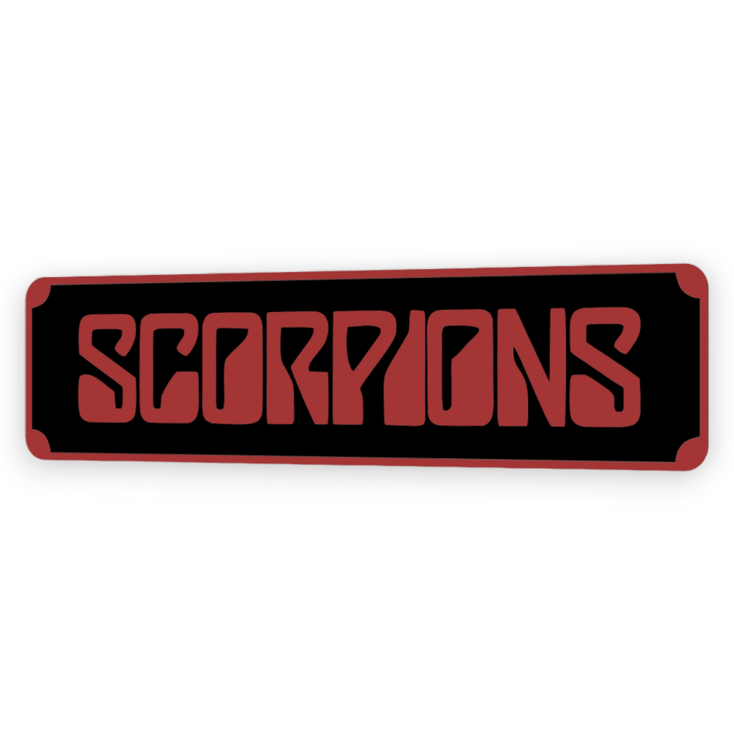 Scorpions Band Street Sign 6" X 24" Man Cave Indoor/Outdoor Rock