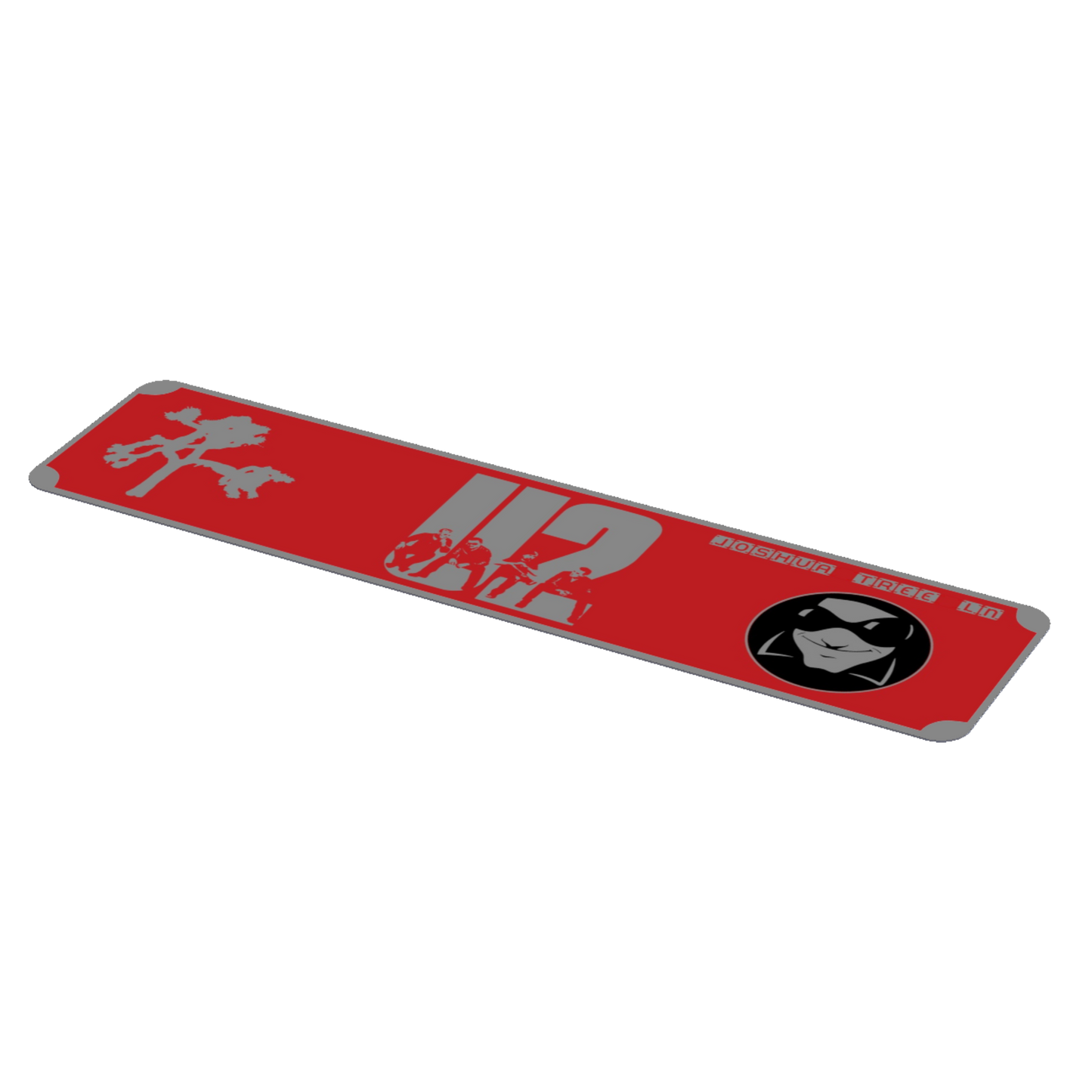 U2 Street Sign 6" X 24" Man Cave Indoor/Outdoor Rock