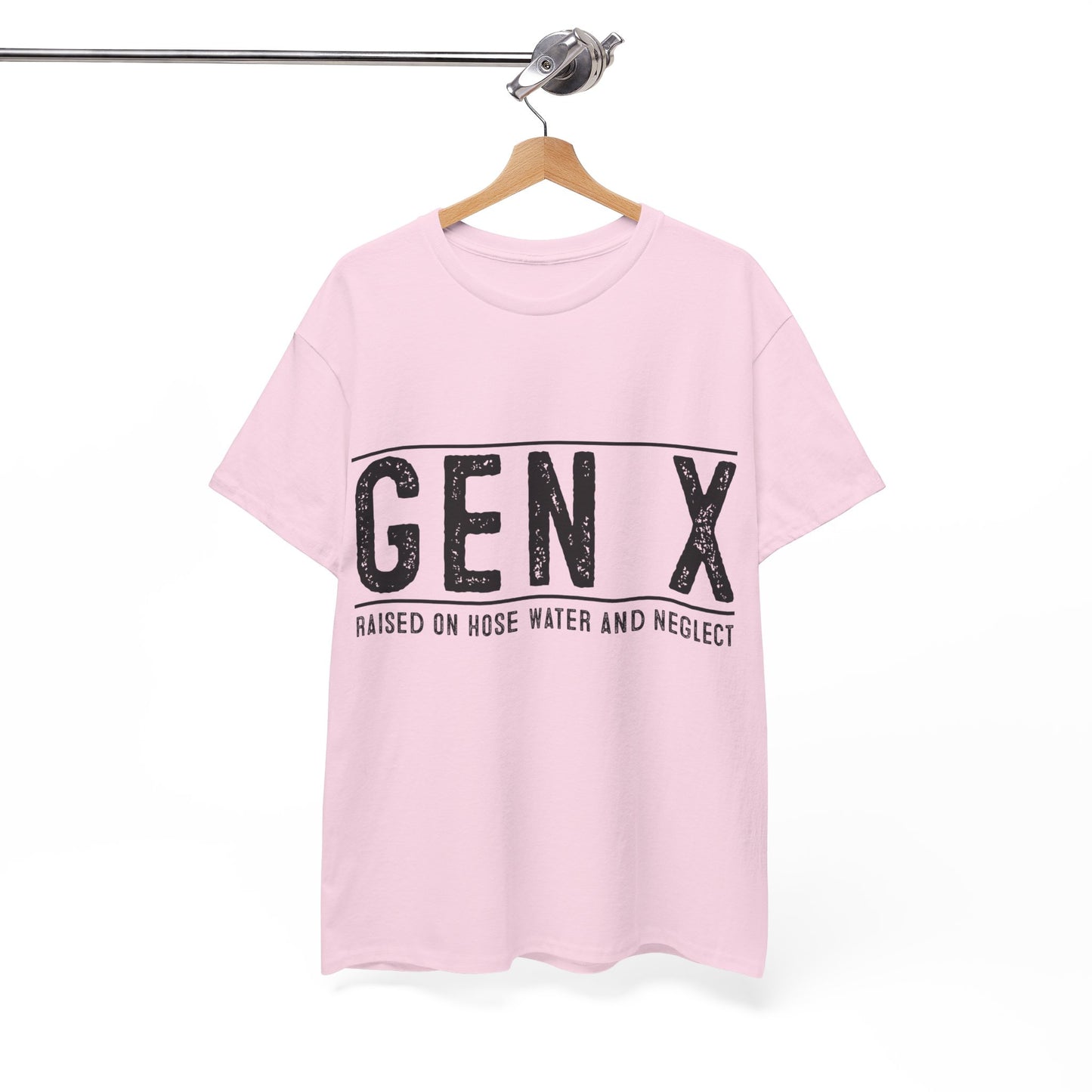 GEN X Raised On Hose Water & Neglect Tshirt Unisex Heavy Cotton
