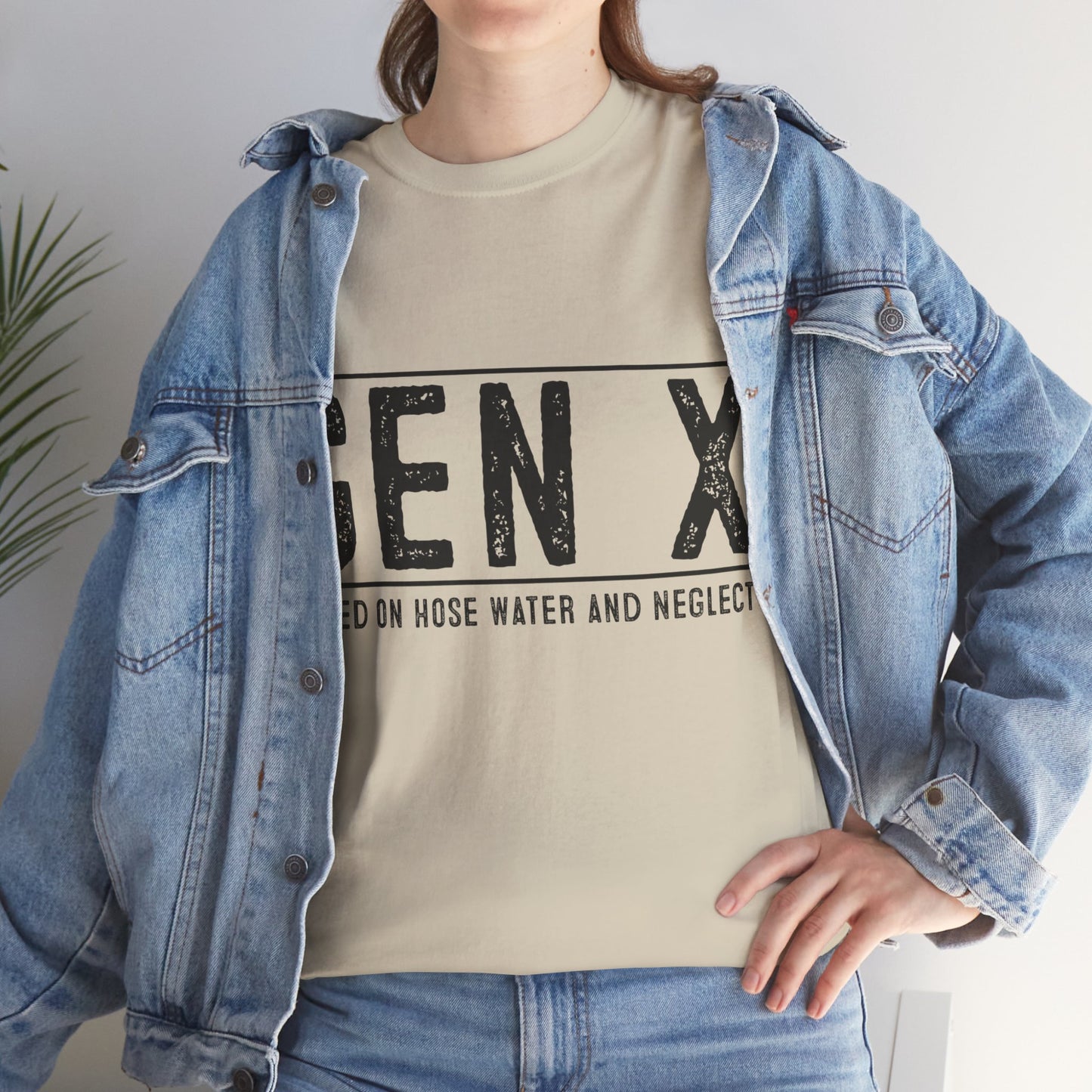 GEN X Raised On Hose Water & Neglect Tshirt Unisex Heavy Cotton