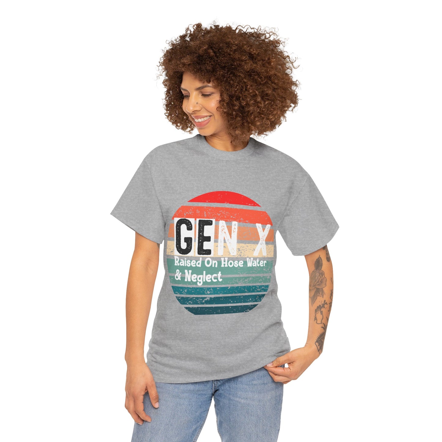 GEN X Raised On Hose Water & Neglect Tshirt Unisex Heavy Cotton