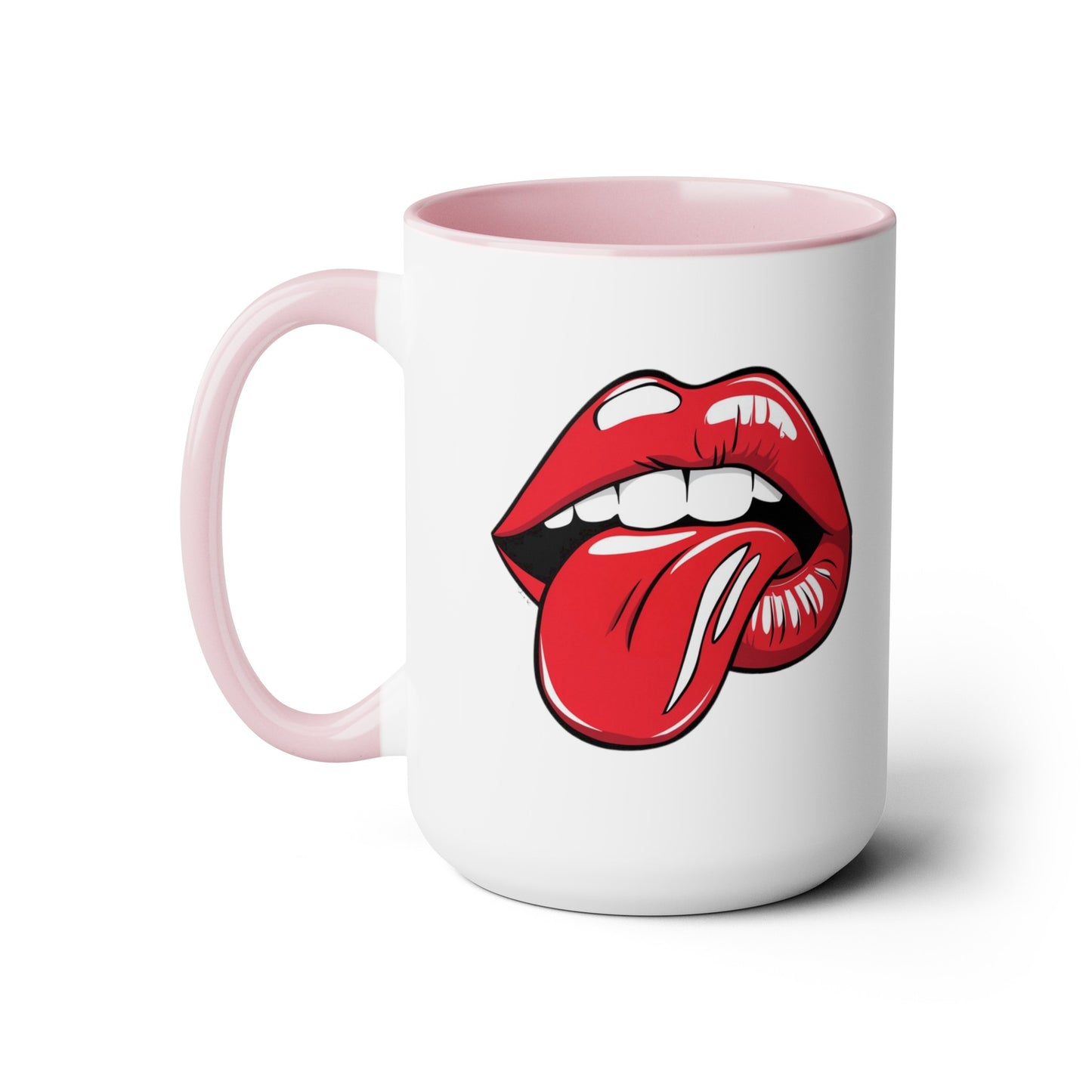 PopArt Lips and Tounge15oz Coffee Mug
