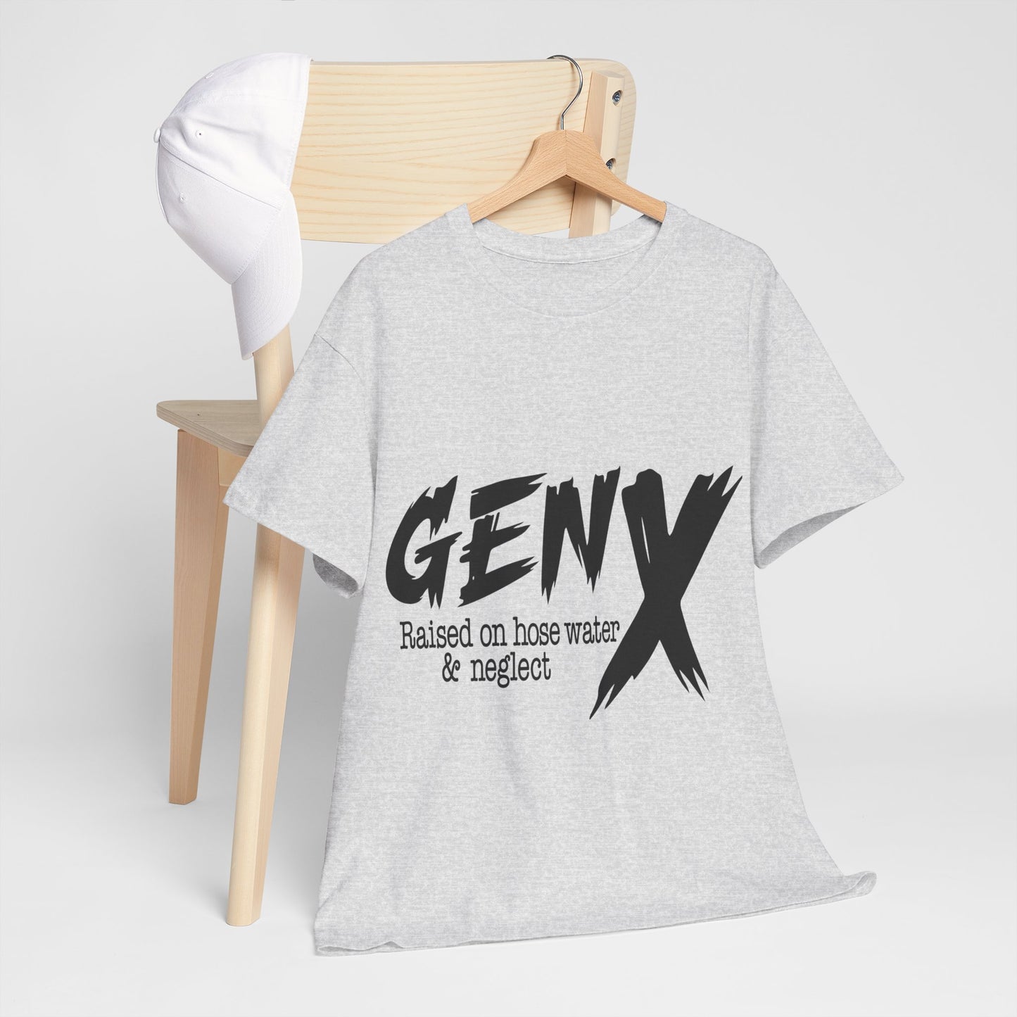 GEN X Raised On Hose Water & Neglect Tshirt Unisex Heavy Cotton