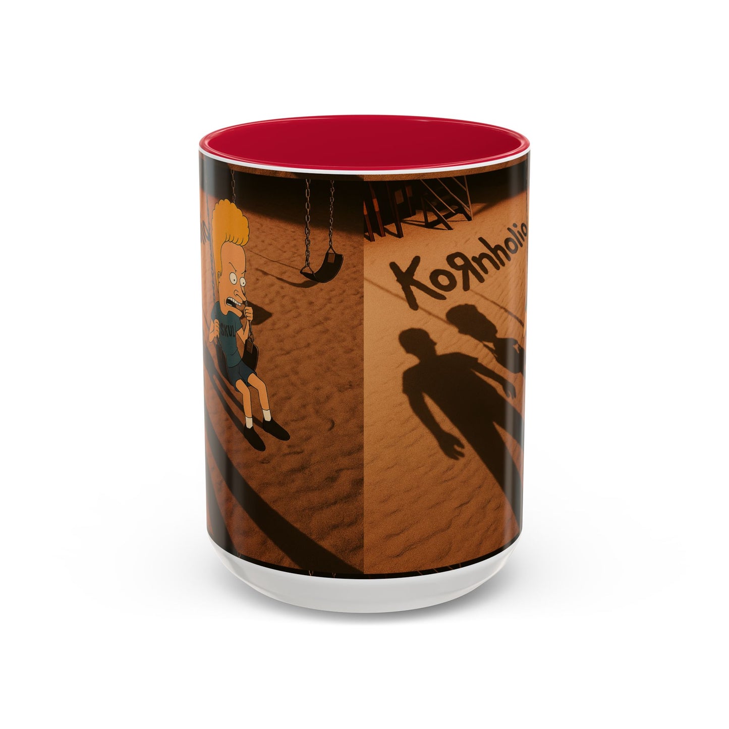 Kornholio 15 oz Coffee Mug Funny Nu Metal Cartoon Cup Multiple Colors