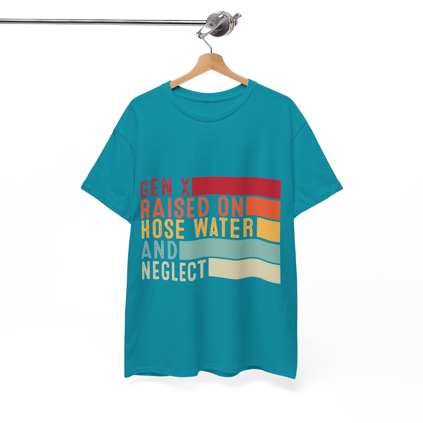 GEN X Raised On Hose Water & Neglect Tshirt Unisex Heavy Cotton
