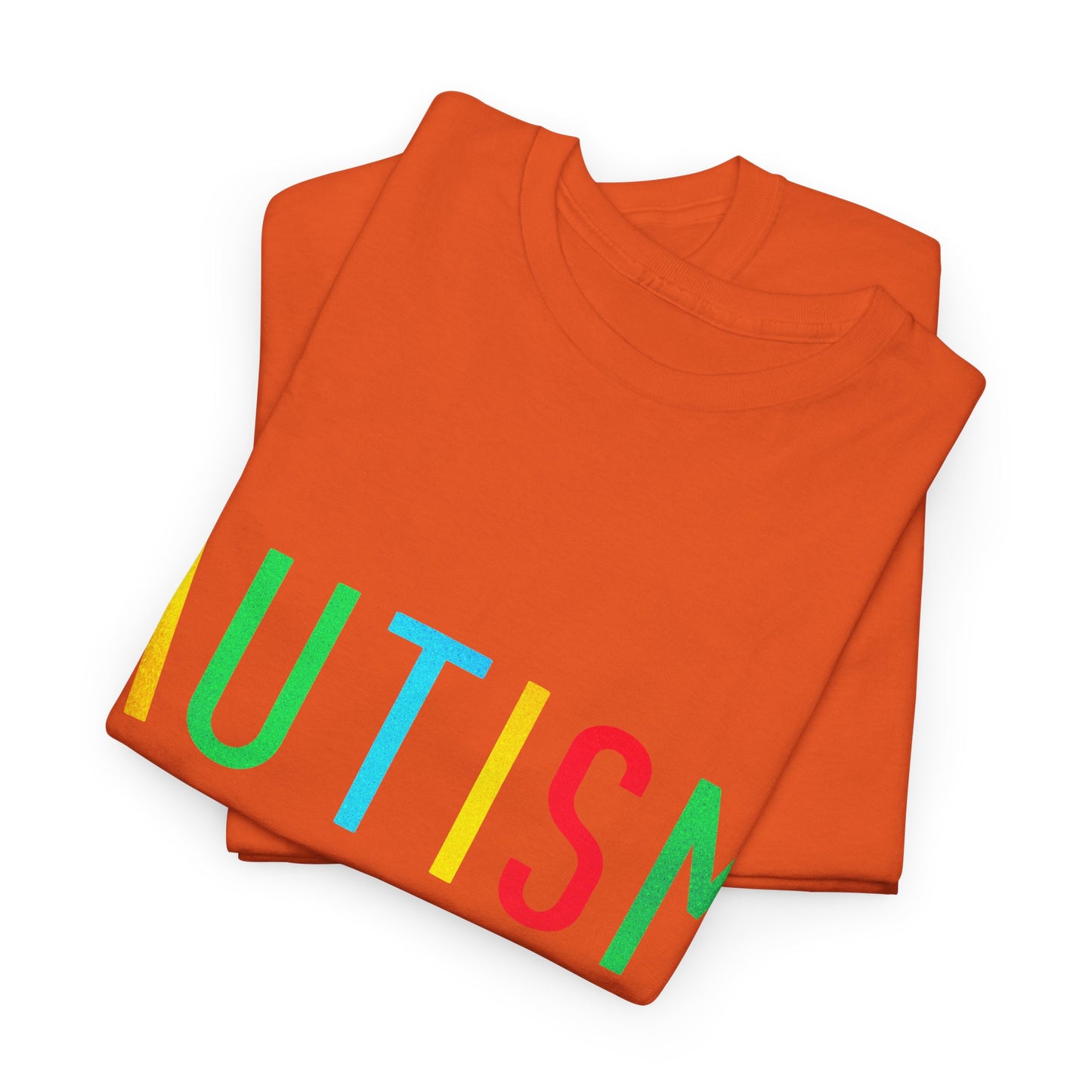 Autism ACCEPT UNDERSTAND LOVE T-shirt Unisex Heavy Cotton