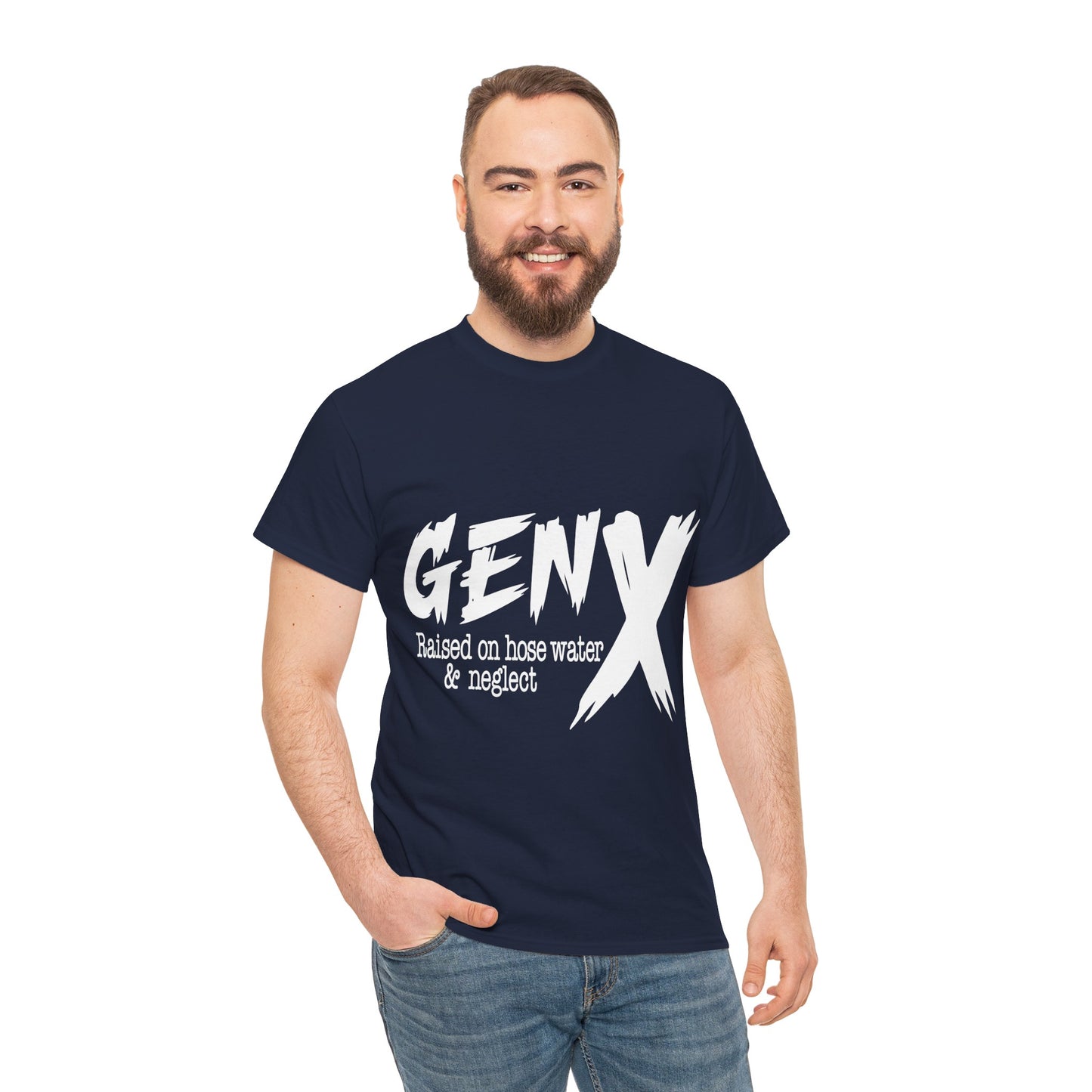 GEN X Raised On Hose Water & Neglect Tshirt Unisex Heavy Cotton