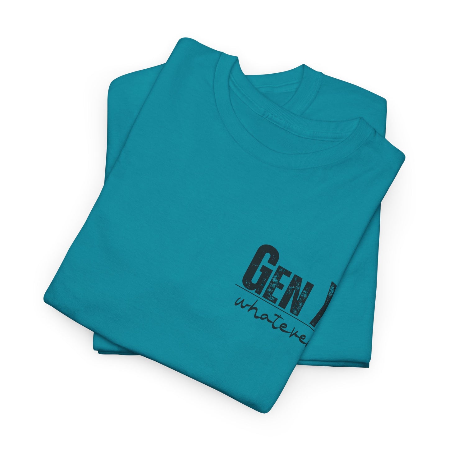 GEN X Definition Unisex Heavy Cotton T-Shirt Front & Back