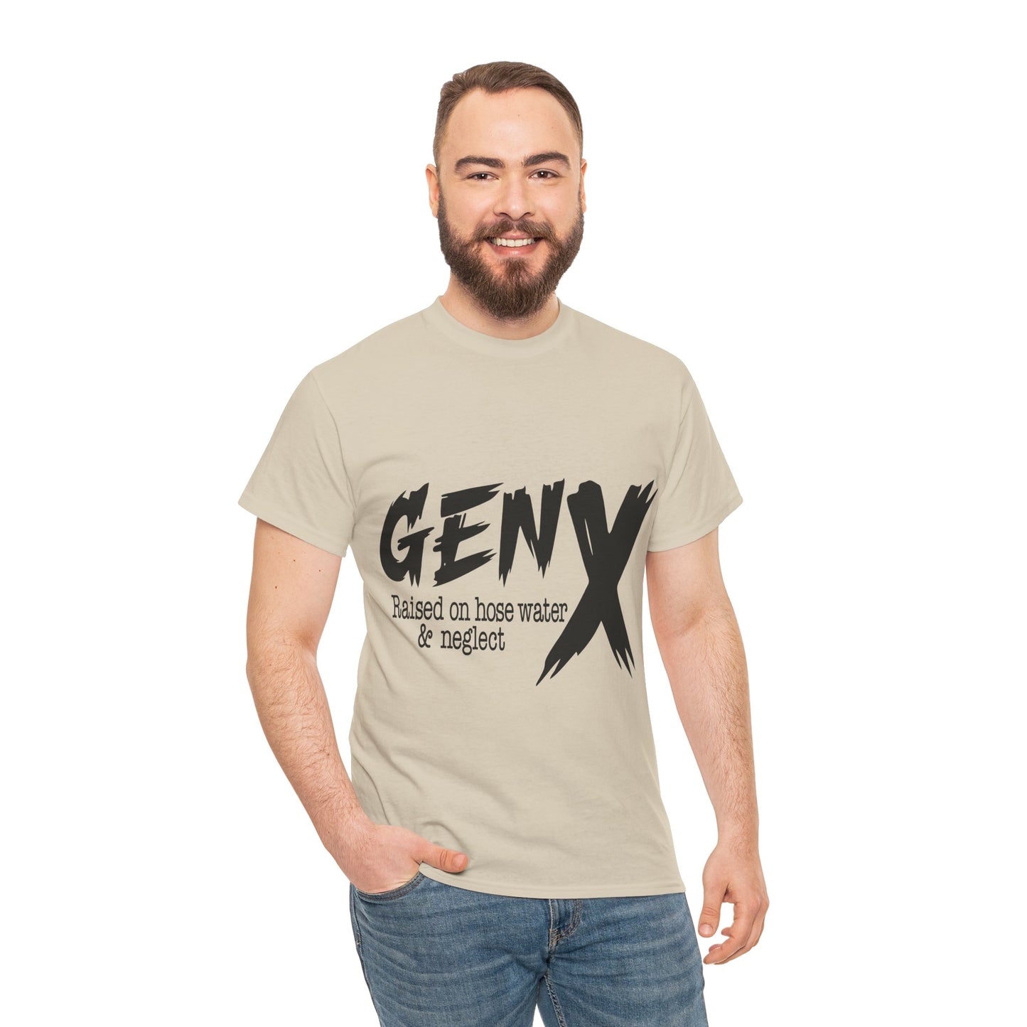 GEN X Raised On Hose Water & Neglect Tshirt Unisex Heavy Cotton