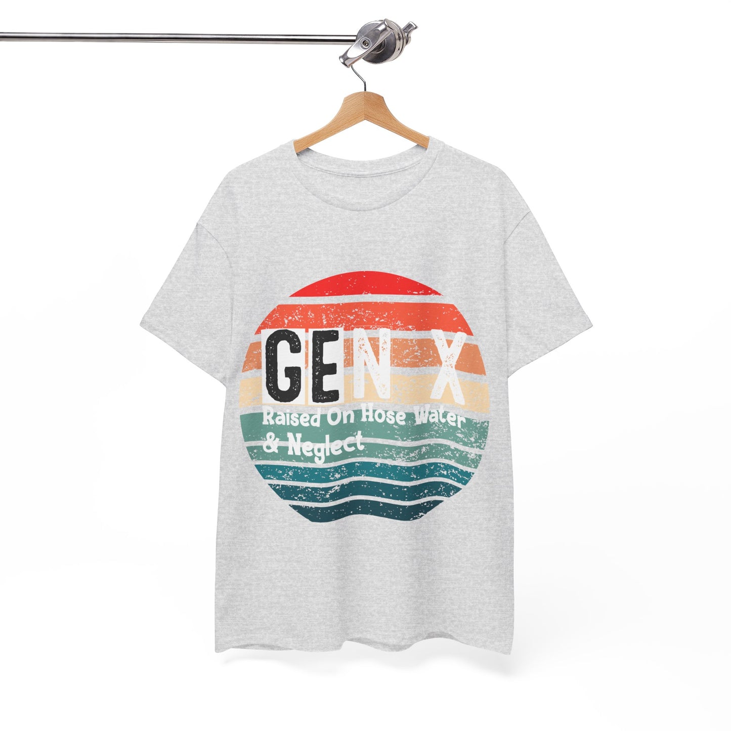GEN X Raised On Hose Water & Neglect Tshirt Unisex Heavy Cotton