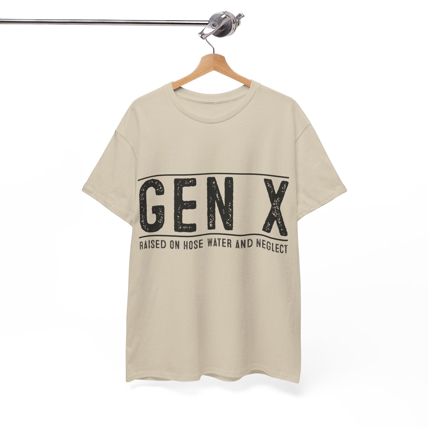 GEN X Raised On Hose Water & Neglect Tshirt Unisex Heavy Cotton