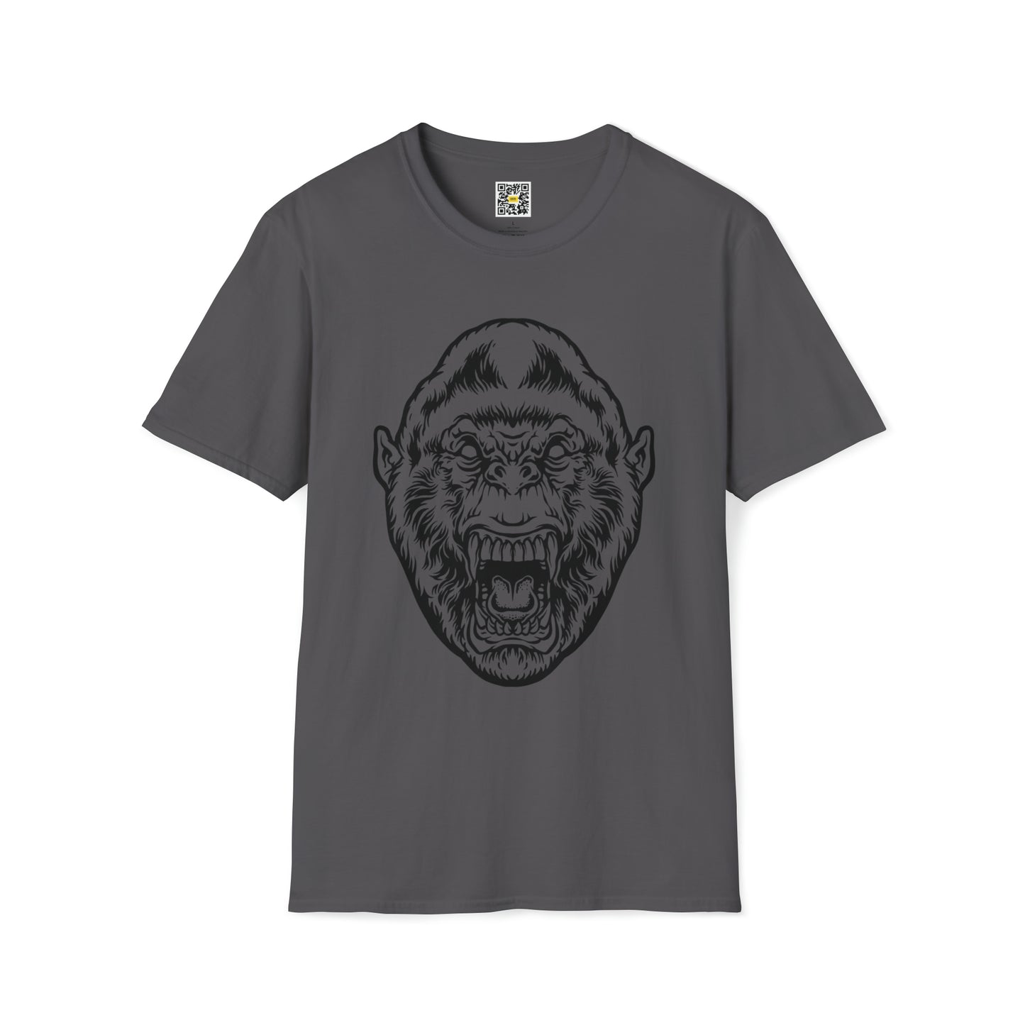 Angry Beast Gorilla Head T-Shirt Jungle Zoo Amazon Animals