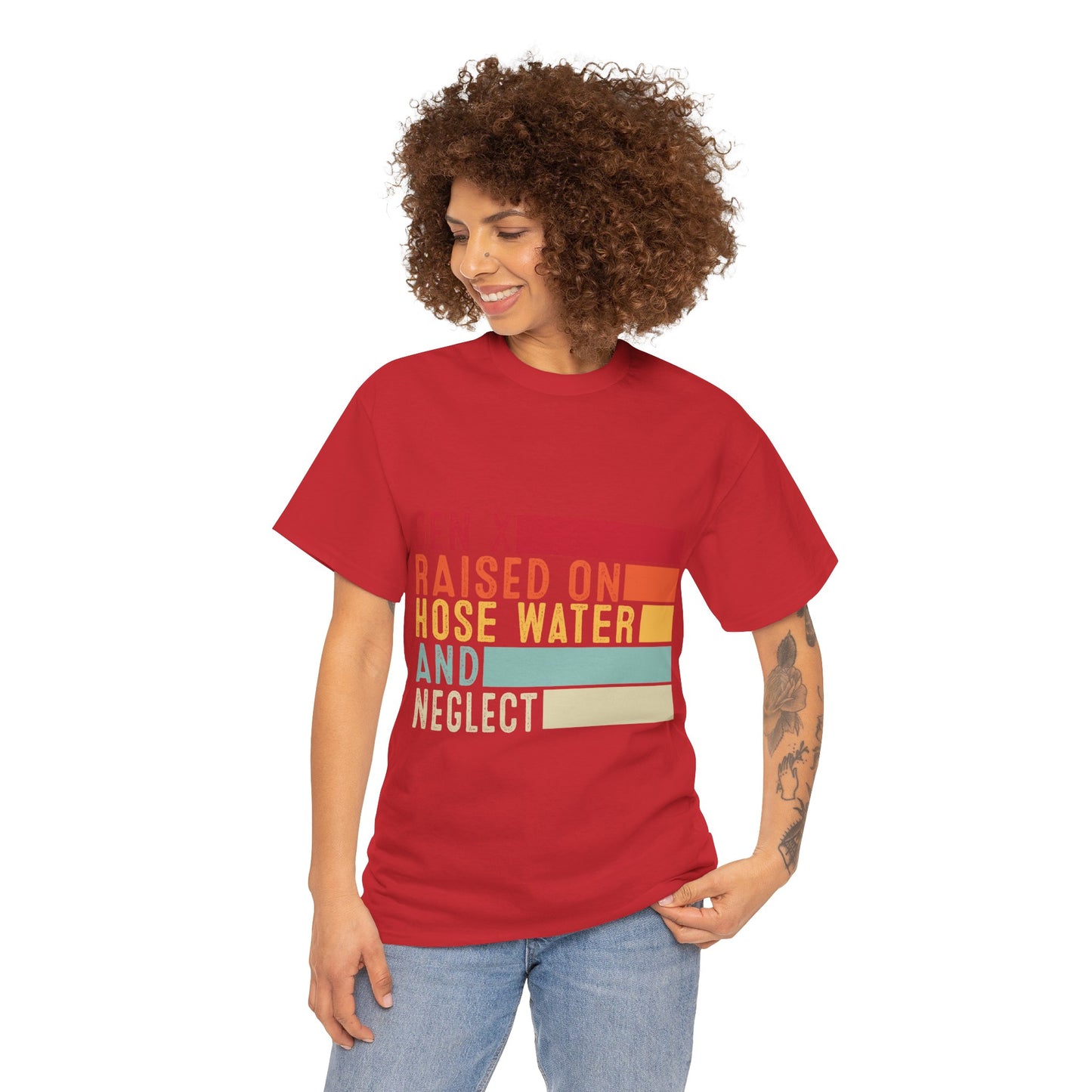 GEN X Raised On Hose Water & Neglect Tshirt Unisex Heavy Cotton
