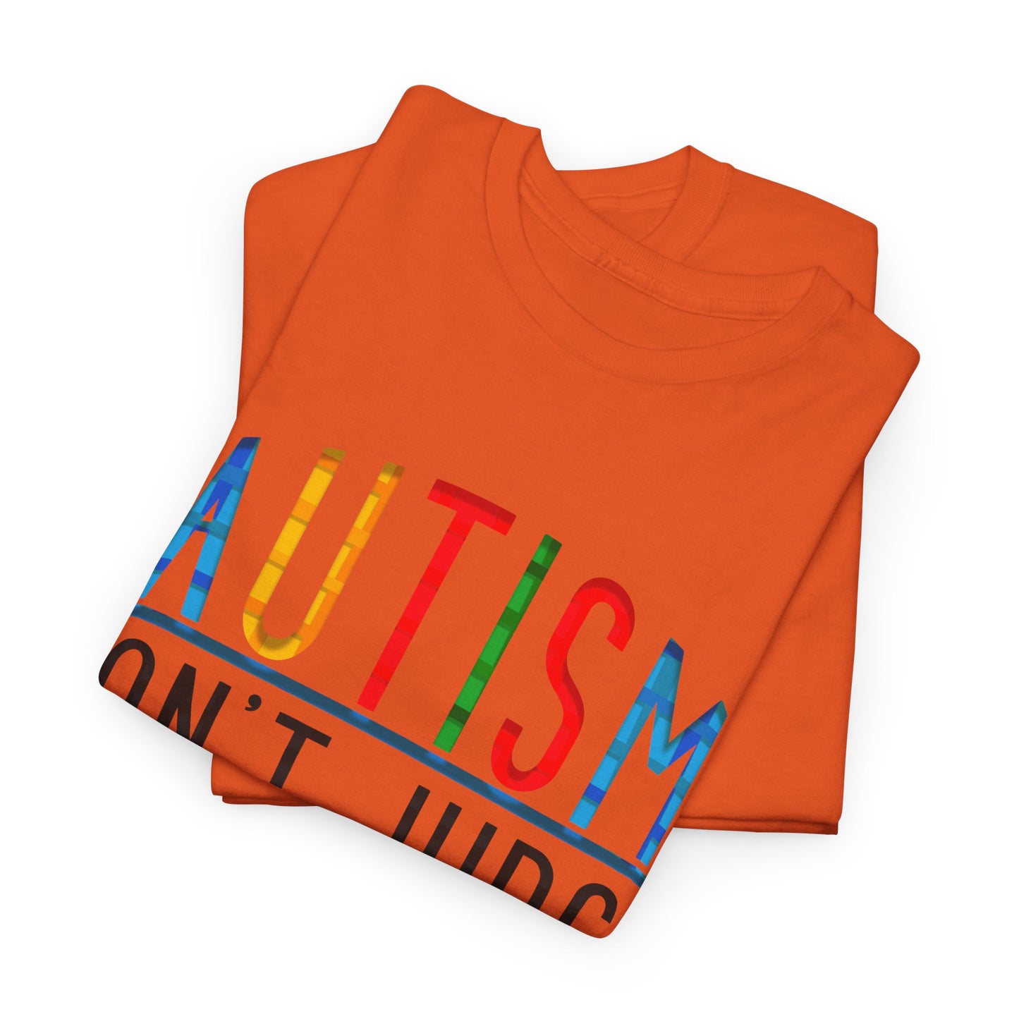 Autism Don't Judge Understand T-shirt Unisex Heavy Cotton