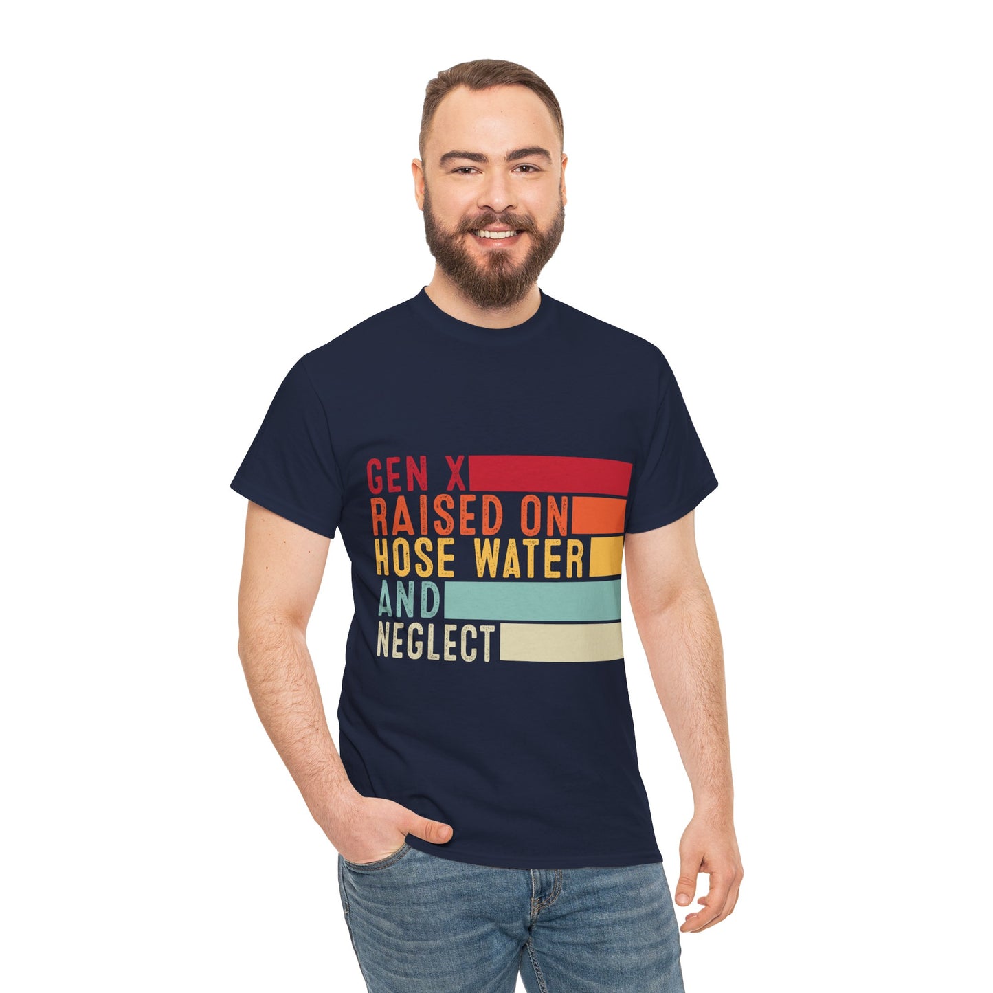 GEN X Raised On Hose Water & Neglect Tshirt Unisex Heavy Cotton