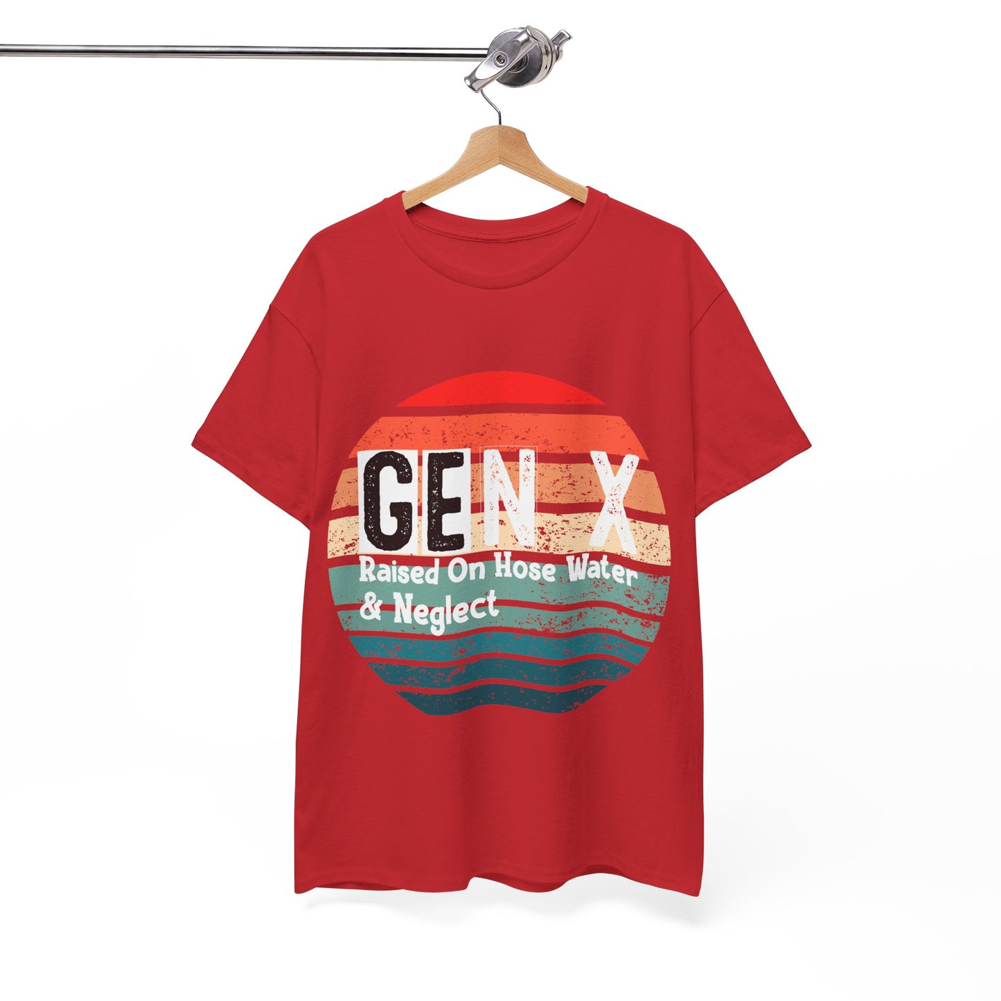 GEN X Raised On Hose Water & Neglect Tshirt Unisex Heavy Cotton