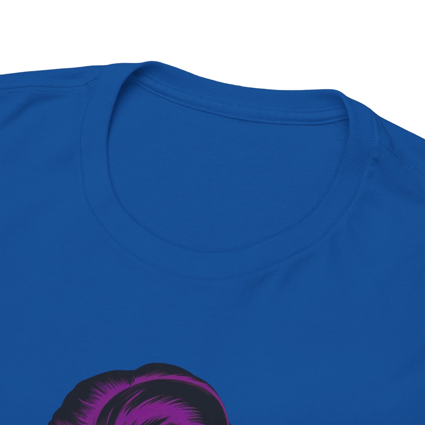 Sexy PopArt Girl Glasses and Braids Tshirt unisex heavy cotton