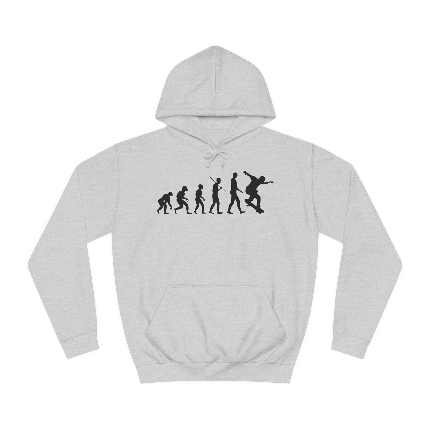 Evolution of Skateboarding Hoodie Stylish Graphic Pullover Unisex Skate Culture