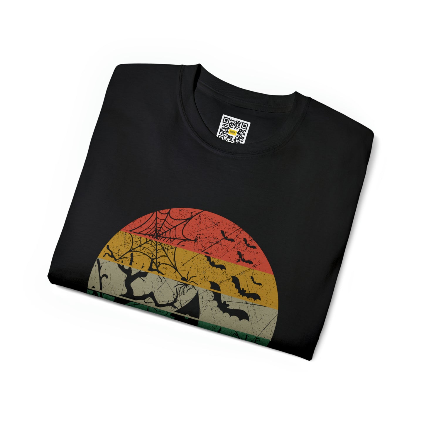 Retro Halloween Spooky House Unisex Ultra Cotton Tee