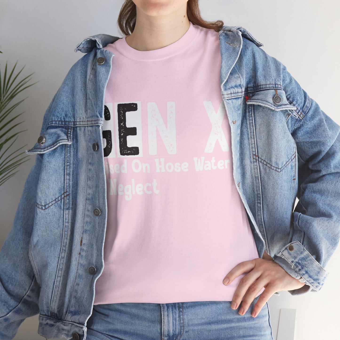 GEN X Raised On Hose Water & Neglect Tshirt Unisex Heavy Cotton