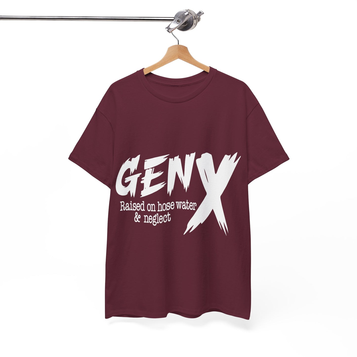 GEN X Raised On Hose Water & Neglect Tshirt Unisex Heavy Cotton