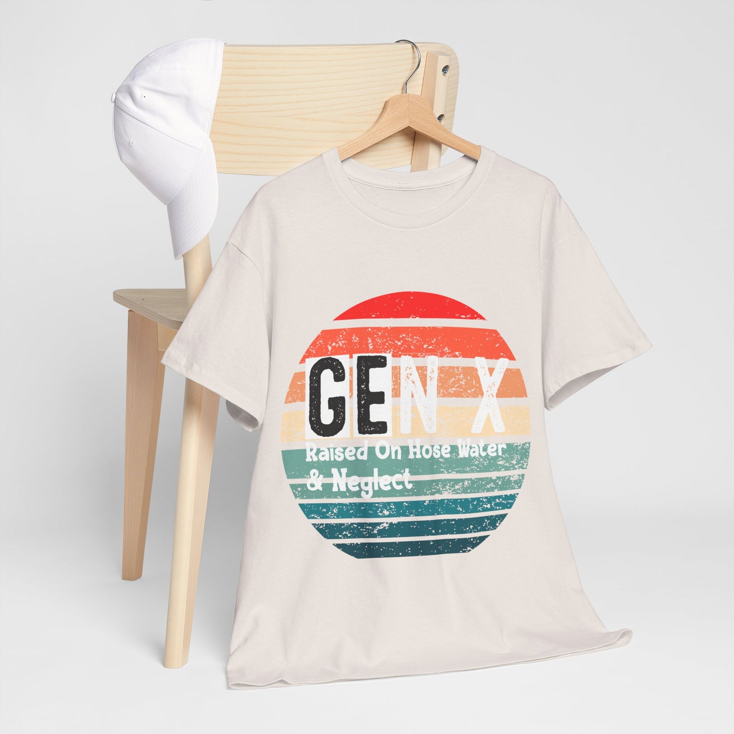 GEN X Raised On Hose Water & Neglect Tshirt Unisex Heavy Cotton