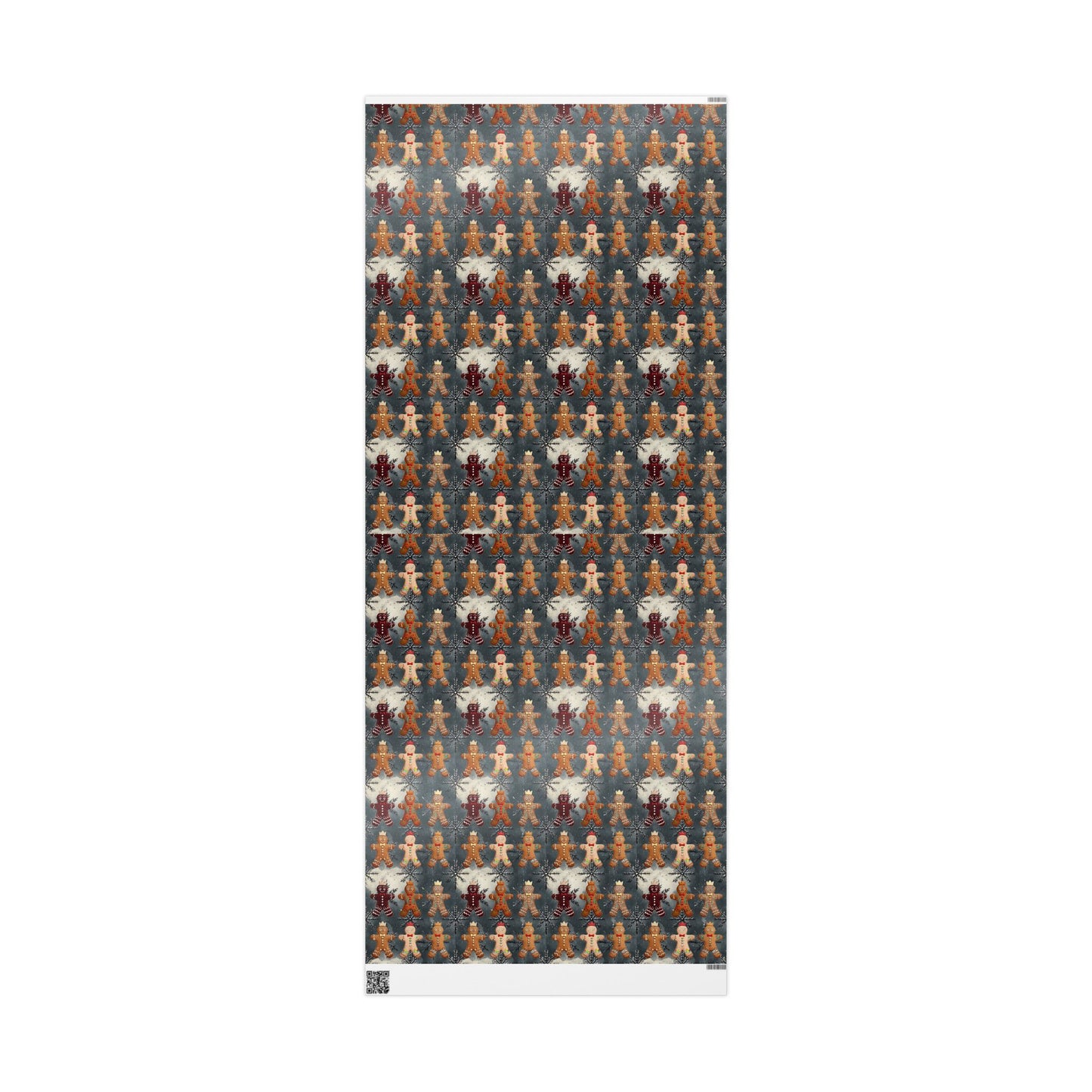 Wrapping Paper - Tattooed Gingerbread Men (Multiple lengths)