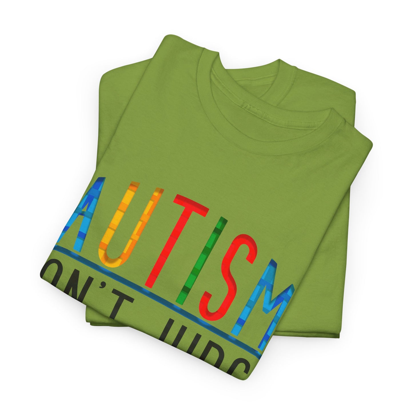 Autism Don't Judge Understand T-shirt Unisex Heavy Cotton