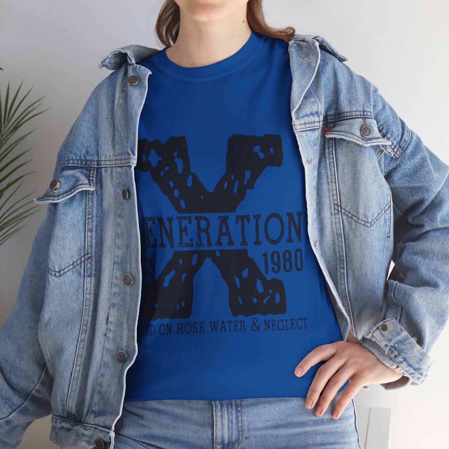 Copy of GEN X Raised On Hose Water & Neglect Tshirt Unisex Heavy Cotton