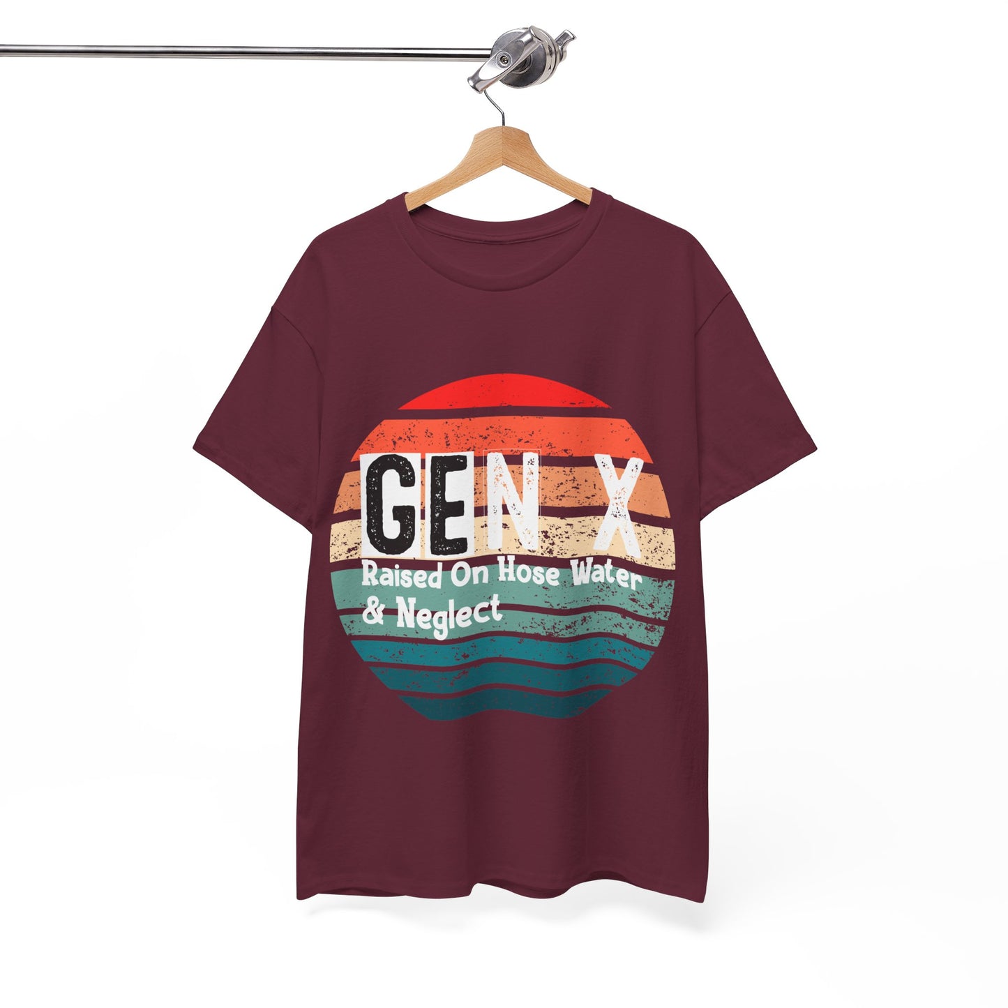 GEN X Raised On Hose Water & Neglect Tshirt Unisex Heavy Cotton