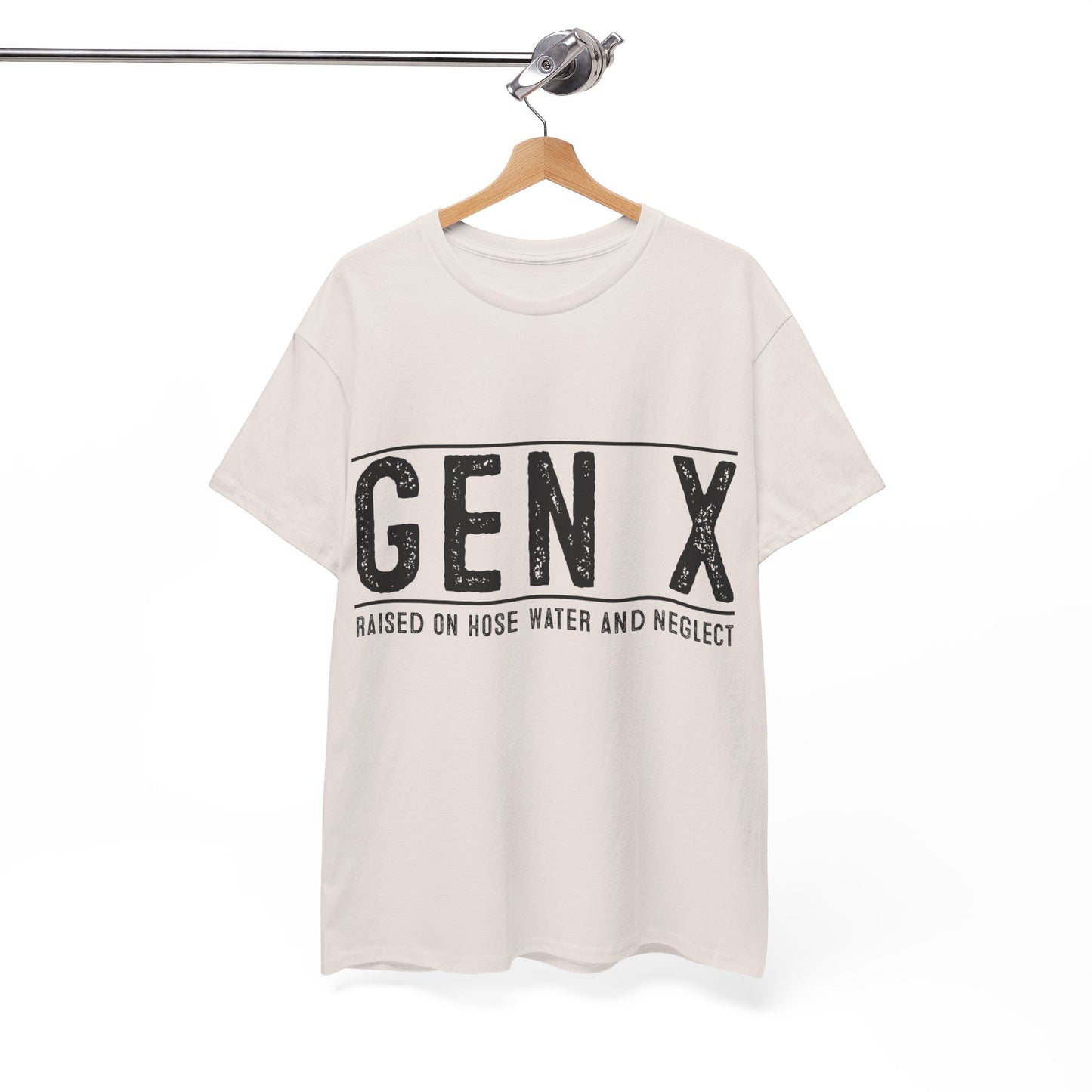 GEN X Raised On Hose Water & Neglect Tshirt Unisex Heavy Cotton