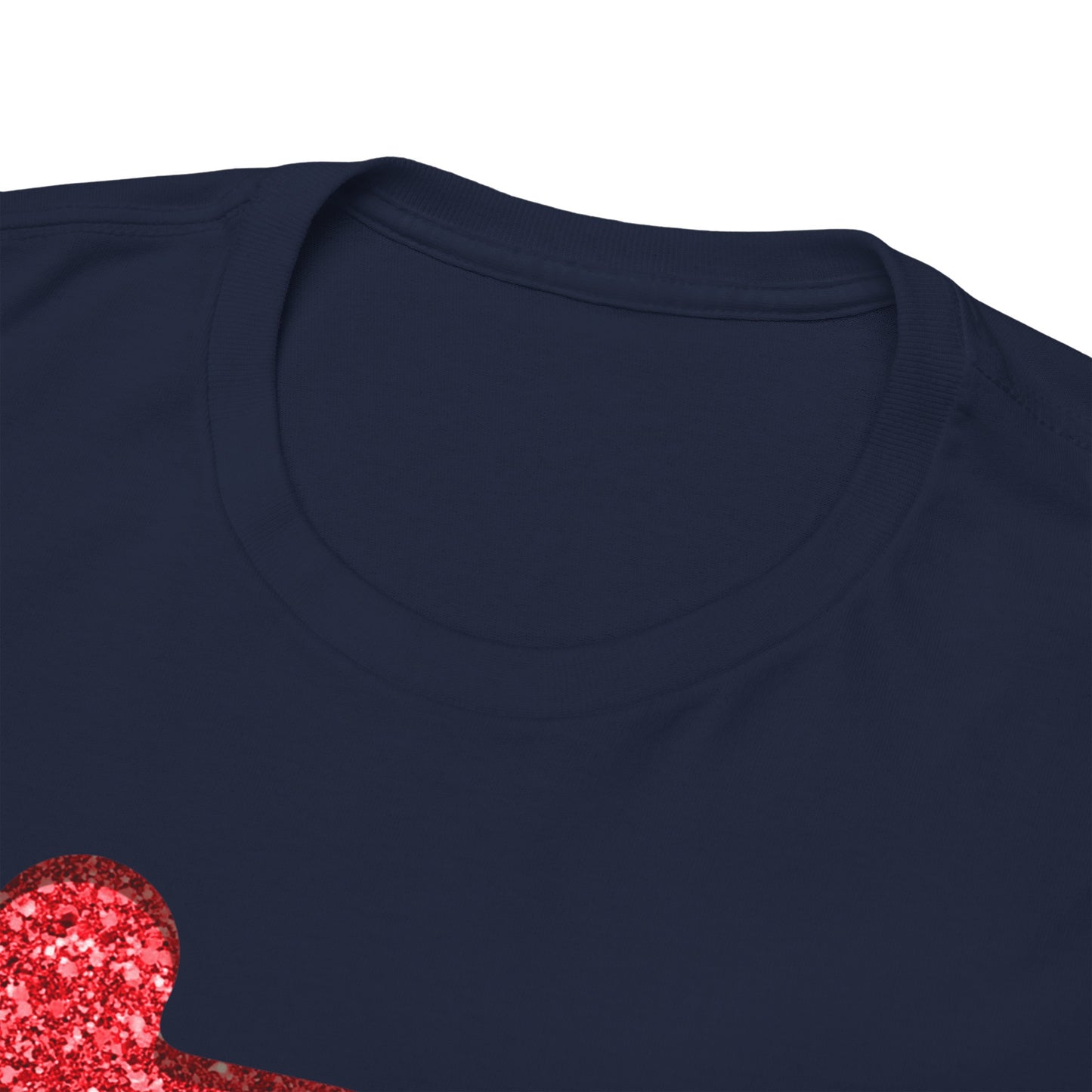 Autism Puzzle Pieces T-shirt Unisex Heavy Cotton