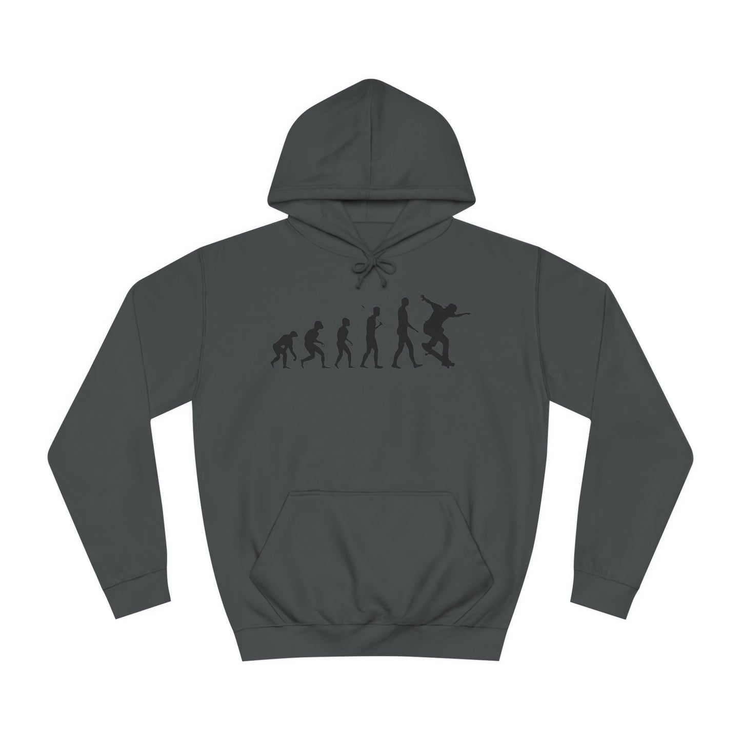 Evolution of Skateboarding Hoodie Stylish Graphic Pullover Unisex Skate Culture