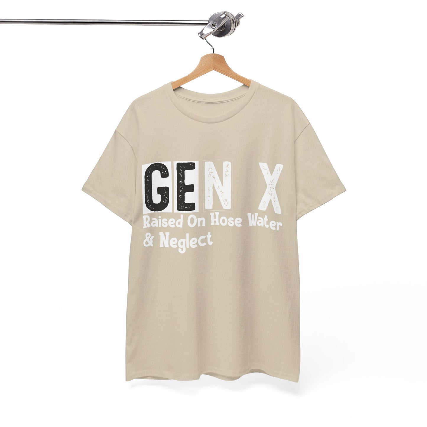 GEN X Raised On Hose Water & Neglect Tshirt Unisex Heavy Cotton
