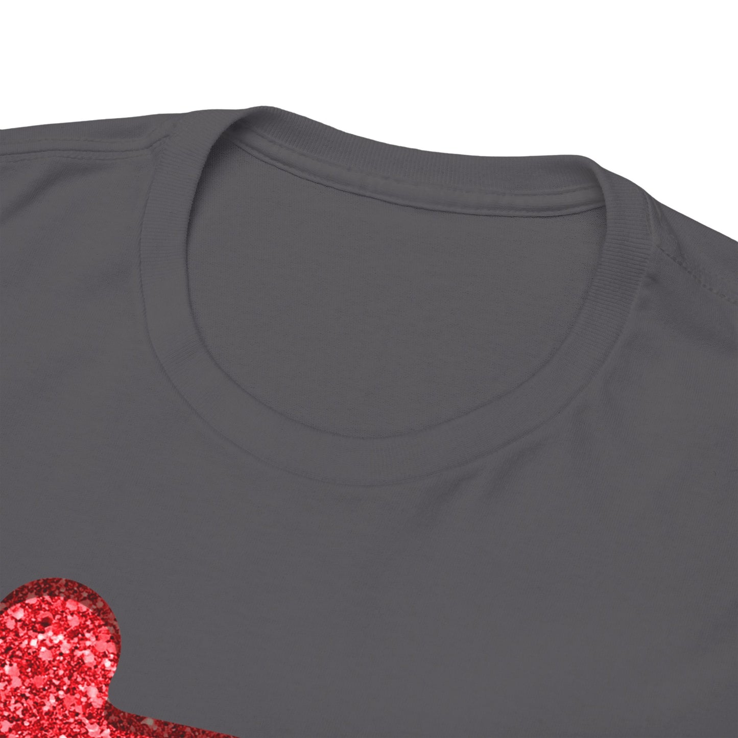 Autism Puzzle Pieces T-shirt Unisex Heavy Cotton