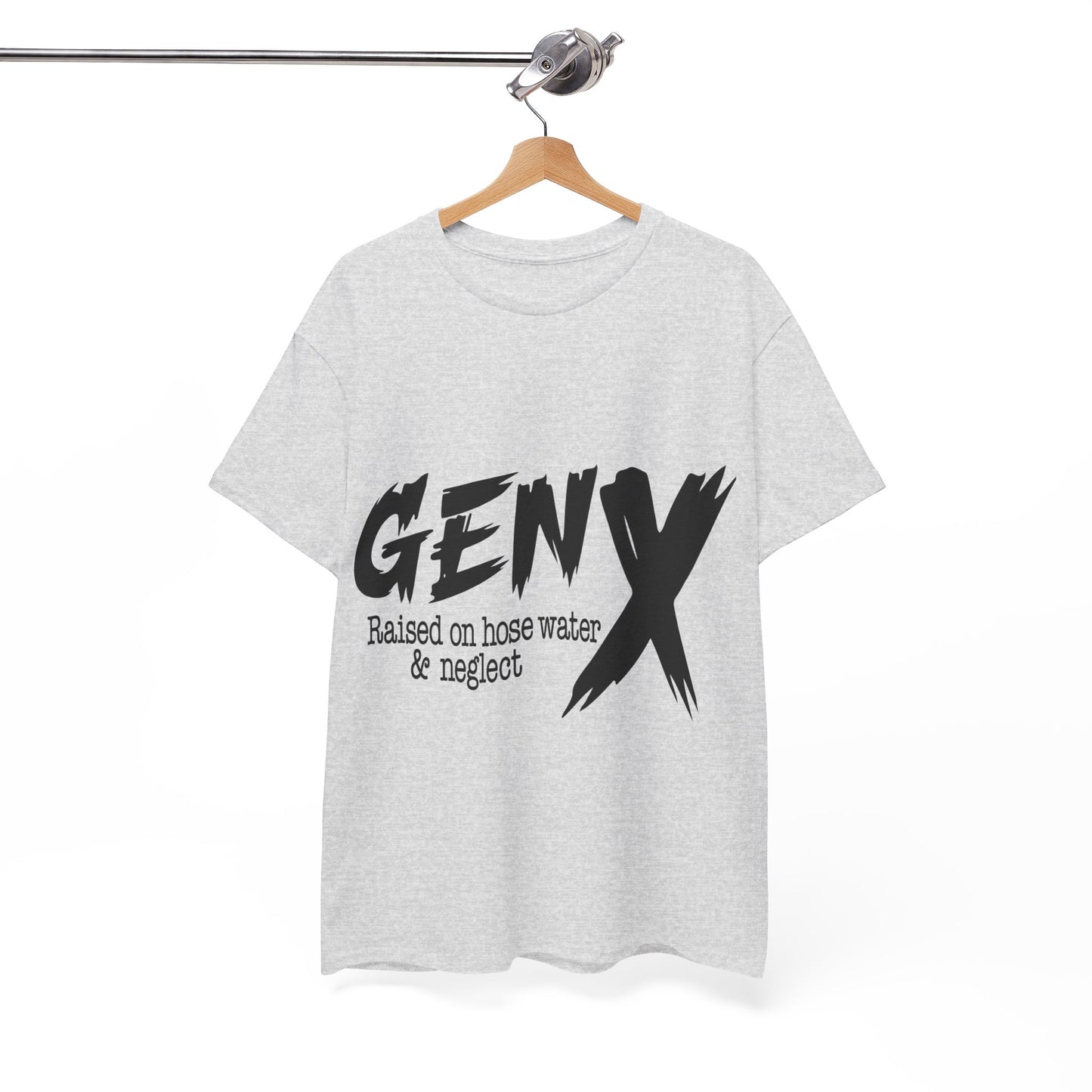 GEN X Raised On Hose Water & Neglect Tshirt Unisex Heavy Cotton