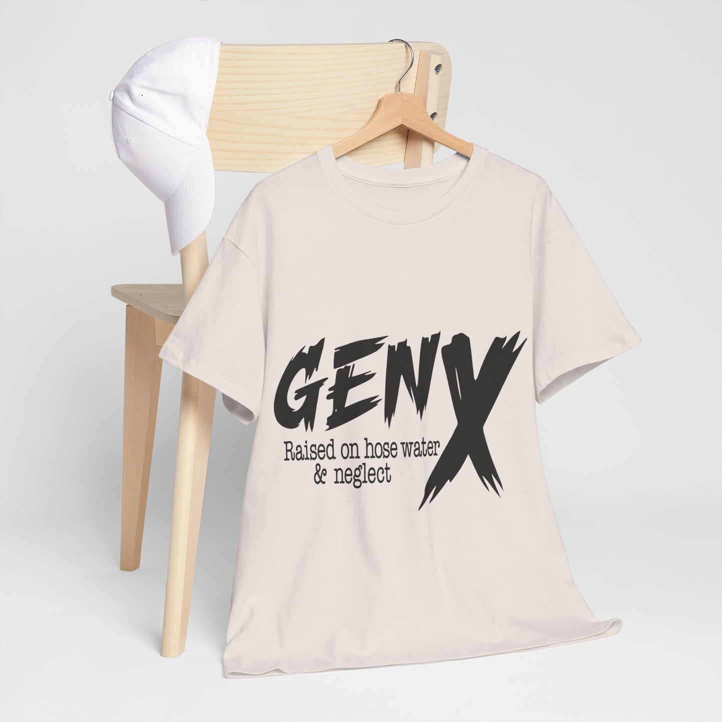 GEN X Raised On Hose Water & Neglect Tshirt Unisex Heavy Cotton