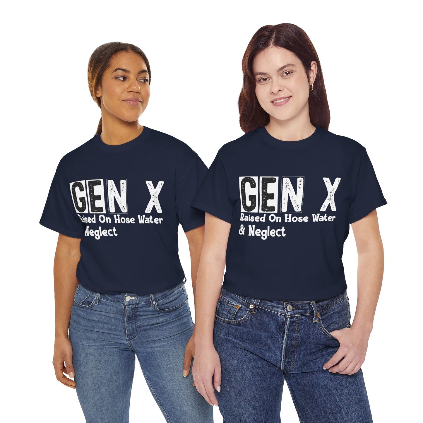 GEN X Raised On Hose Water & Neglect Tshirt Unisex Heavy Cotton