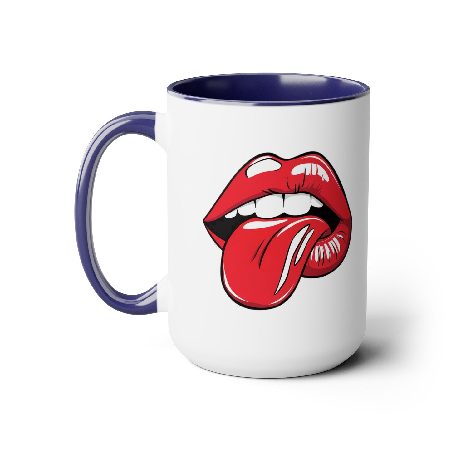 PopArt Lips and Tounge15oz Coffee Mug