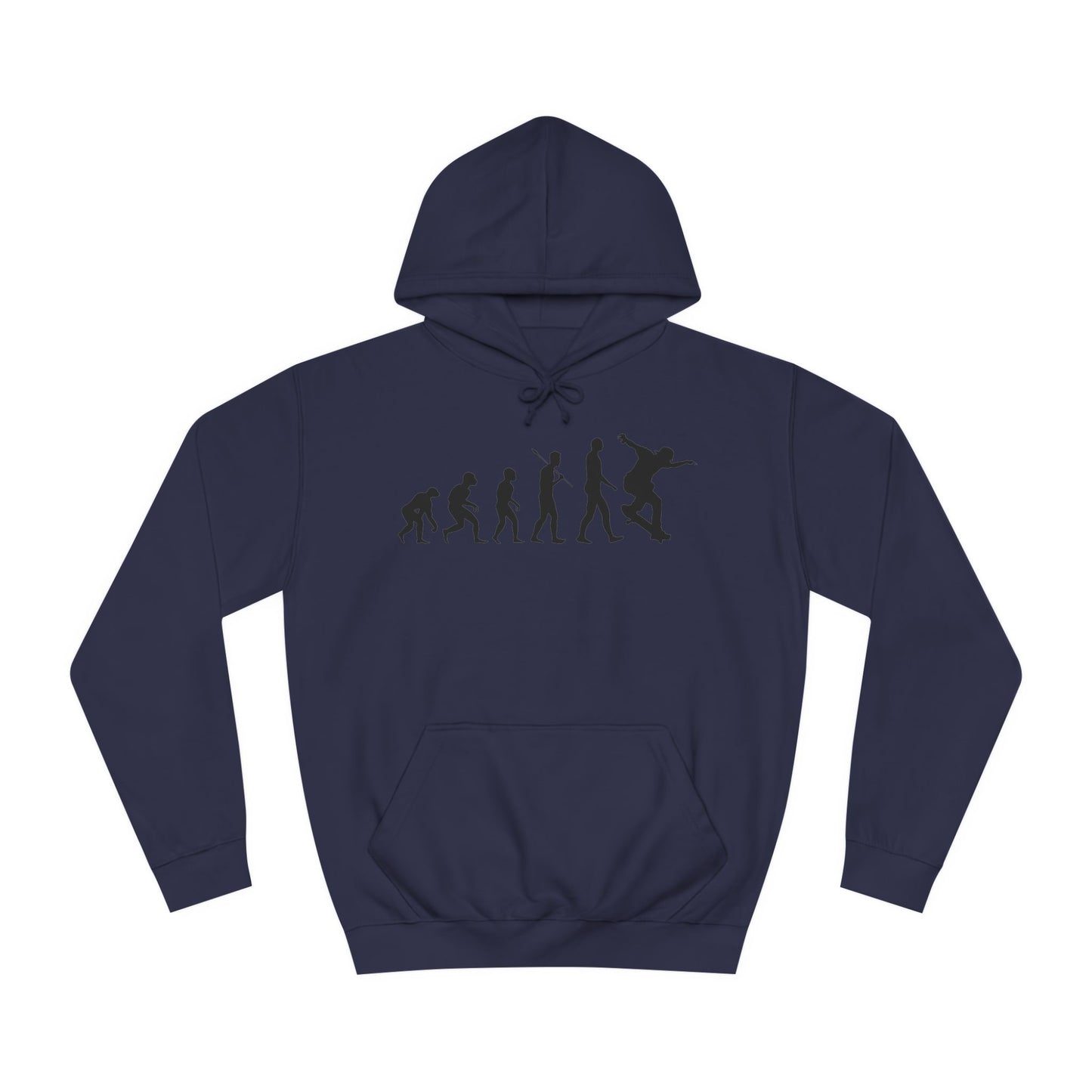 Evolution of Skateboarding Hoodie Stylish Graphic Pullover Unisex Skate Culture