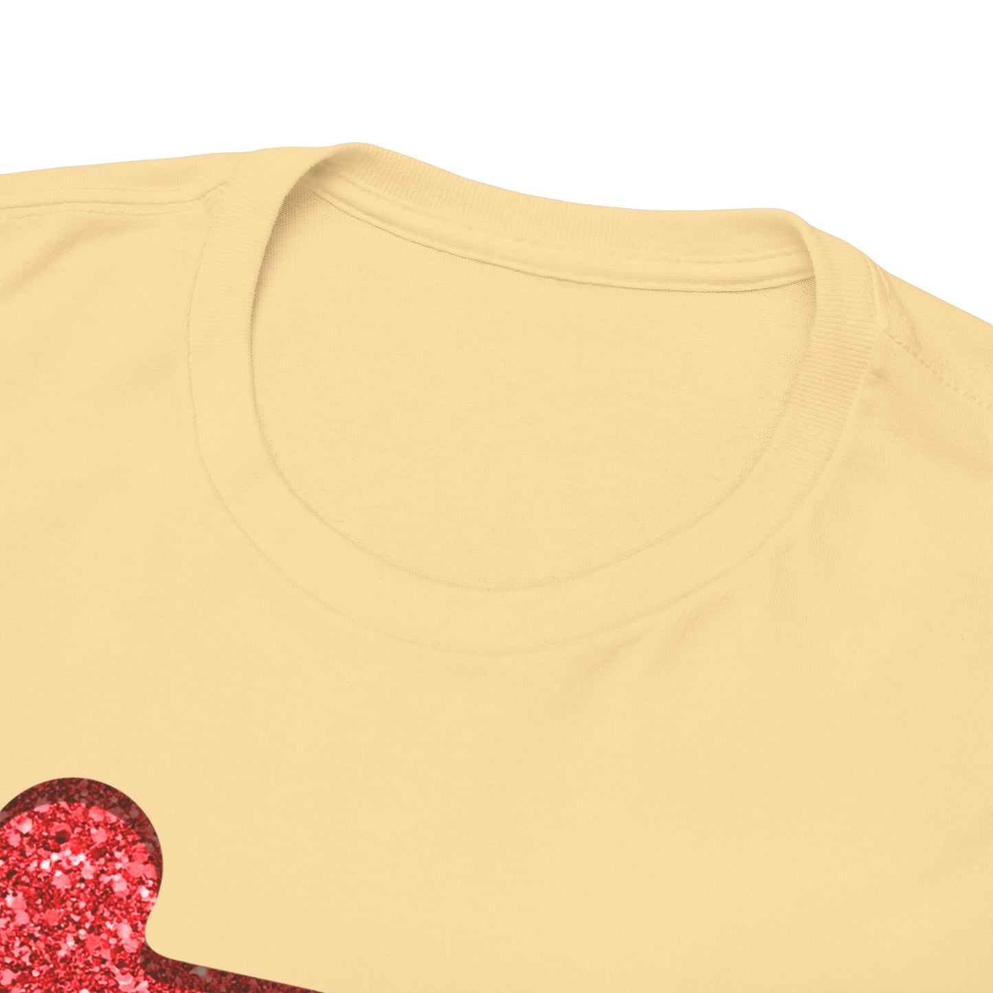 Autism Puzzle Pieces T-shirt Unisex Heavy Cotton