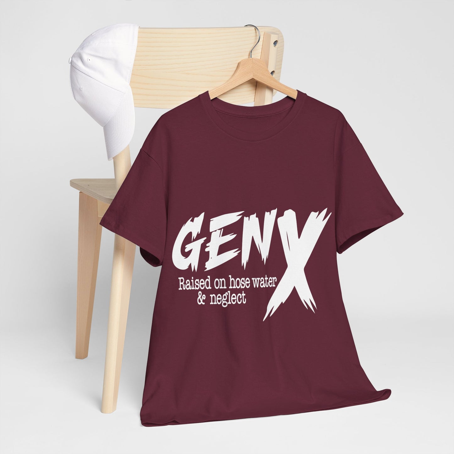 GEN X Raised On Hose Water & Neglect Tshirt Unisex Heavy Cotton