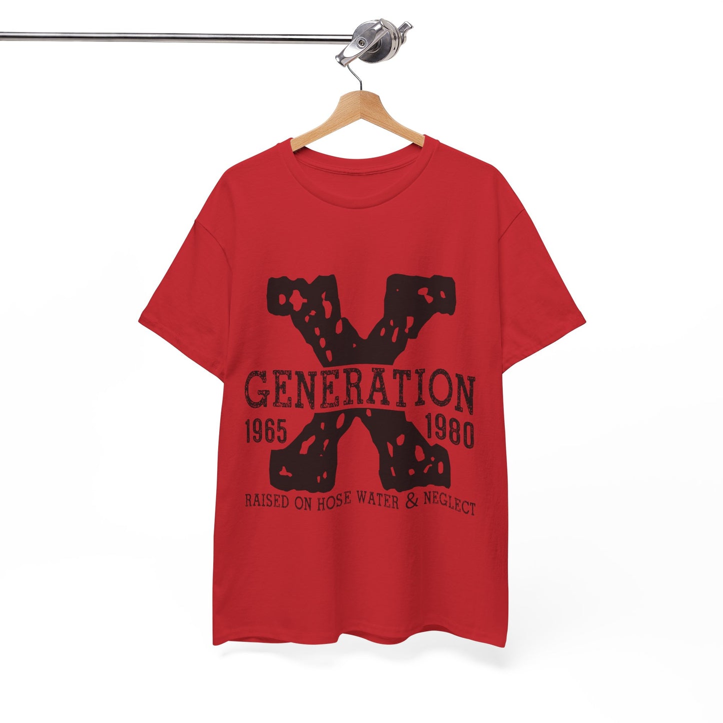 Copy of GEN X Raised On Hose Water & Neglect Tshirt Unisex Heavy Cotton
